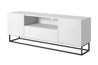 TV stolík Asha 167 na kovovom ráme