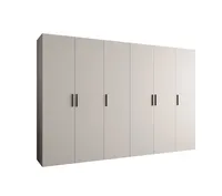 Skriňa Bari 1 300 cm Sivá Čierna