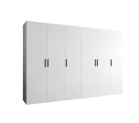 Skriňa Bari 1 300 cm Biela Čierna