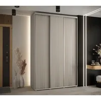 Skriňa s posuvnými dverami Dakota 6 160 60 hĺbky Sivá