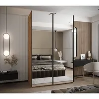 Skriňa s posuvnými dverami Lux 2 160 Svetlohnedé drevo