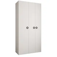 Skriňa Como 1 120 cm Biela Čierna