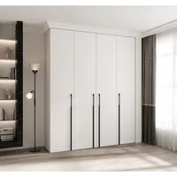 Skriňa Como 3 200 Biela Čierna