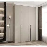 Skriňa Como 3 160 Sivá Čierna
