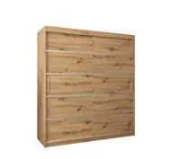 Posuvná skriňa Verona 1 180 cm Svetlohnedé drevo