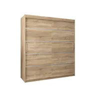 Posuvná skriňa Verona 1 180 cm Svetlohnedé drevo