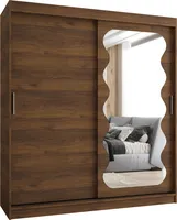 Skriňa s posuvnými dverami so zrkadlom Spoti 180 cm
