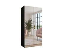 Skriňa Sandi 3 100 cm Čierna