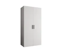 Skriňa Bari 1 100 cm Biela Čierna