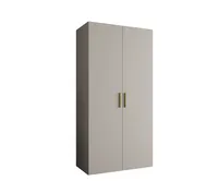Skriňa Bari 1 100 cm Sivá Žltá
