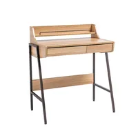 Písací stôl B-168 Drevo tmavohnedé