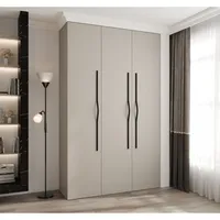 Skriňa Como 2 150 Sivá Čierna