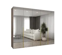 Skriňa Alicante 3 250 cm Sivá Žltá