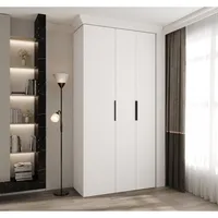 Skriňa Como 4 120 Biela Čierna