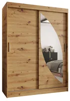 Skriňa Milo 150 cm Svetlohnedé drevo