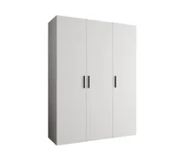 Skriňa Bari 1 150 cm Biela Čierna