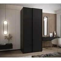 Skriňa s posuvnými dverami Lux 1 100 Čierna