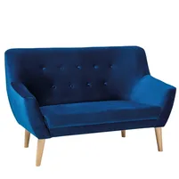 Pohovka Nordic 2 Velvet Modrá