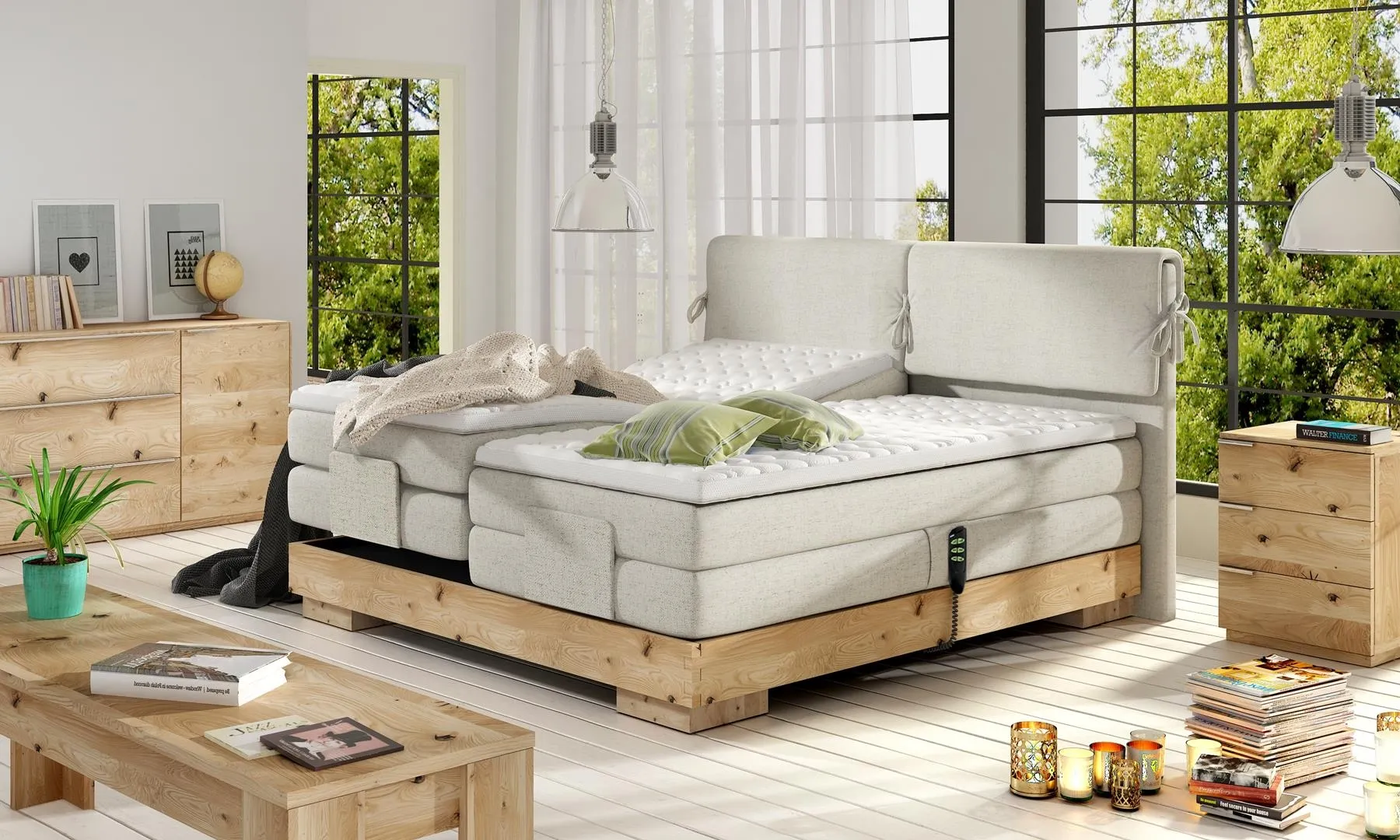 Box Springs Massiv Wood — aranžácia 3