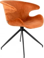 Fotel Mia pomarańczowy