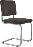 Krzesło Ridge Rib szare