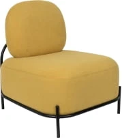 Fotel Polla żółty