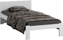 Łóżko drewniane sosnowe DMD5 90x200 z wysokim zagłówkiem