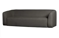 Sofa Sloping, szaro czarny melanż