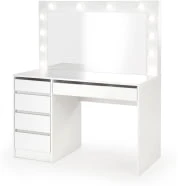 Stylowa toaletka Hollywood XL z lustrem i szufladami