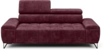 Sofa 3-osobowa Palladio z elektrycznie regulowaną głębokością siedziska 