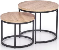 Zestaw dwóch ław do salonu Oreo
