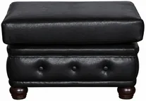 Taburet Chesterfield York 75x70 v látke Soft 11