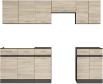 Komplet kuchenny Junona Line 240 cm z blatem