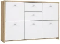 Prostorná komoda se skříňkami a zásuvkami do obývacího pokoje Best Chest