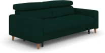 Sofa 3-osobowa Goya z funkcją spania typu stelaż włoski