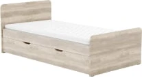 Łóżko 80208 z podnoszonym stelażem i pojemnikiem 90x200