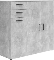 Komoda MultiDo 120 cm se 2 zásuvkami a 2 skříňkami