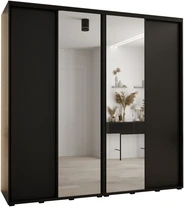 Vysoká šatní skříň s posuvnými dveřmi Davos 3 240, hloubka 60 cm, výška 235,2 cm