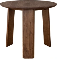 Stolik okrągły dębowy 51 cm tabacco Monti