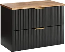 Skříňka pod umyvadlo Adel Black 80 cm