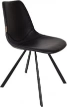 Krzesło Franky vintage czarny