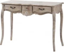 Elegantní konzolový stolek se zásuvkami na vysokých nohách do obývacího pokoje nebo ložnice Merano