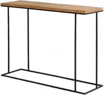 Konzolový stolek na kovových rámech 100 Walt Solid Wood