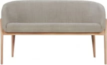 Elegancka sofa z drewnianymi nóżkami Jenny Bistro