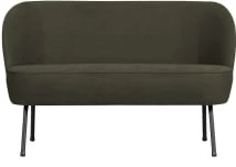 Sofa 2-osobowa zielona Vogue