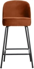 Krzesło barowe 65 rdza velvet Vogue