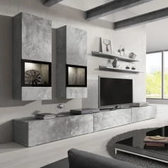 Moderní obývací stěna s místem na TV Baros