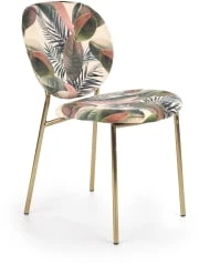 Stylowe krzesło tapicerowane do jadalni K-398