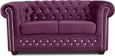 Sofa 2-osobowa bezfunkcyjna Chesterfield York Blink