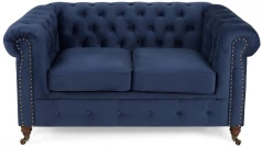 Sofa 2-osobowa Chesterfield Oxford